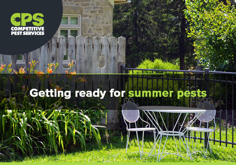 Getting ready for summer pests