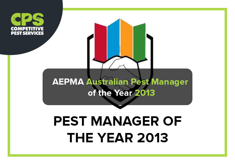 AEPMA Australian Pest Manager of the Year 2013