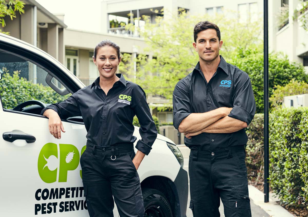 Competetive pest control team