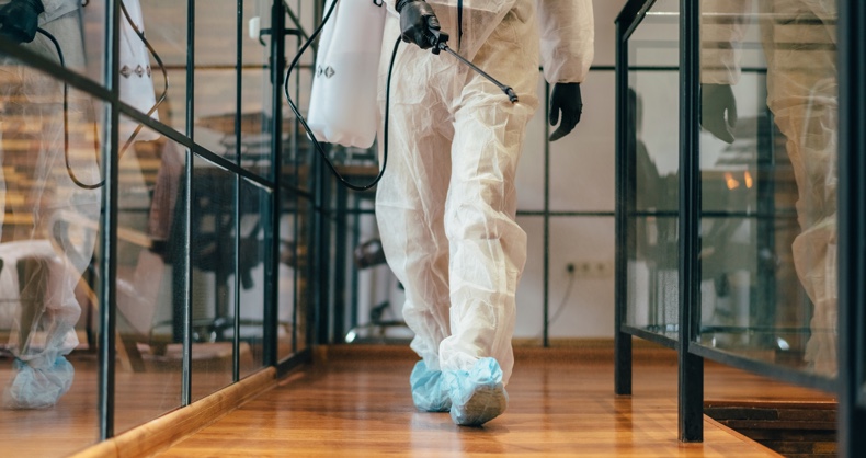 Commercial disinfection