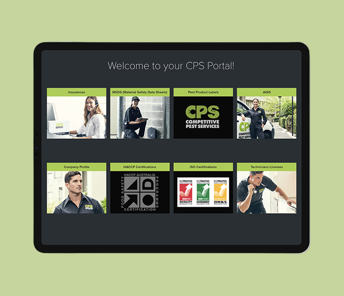 CPS online web portal