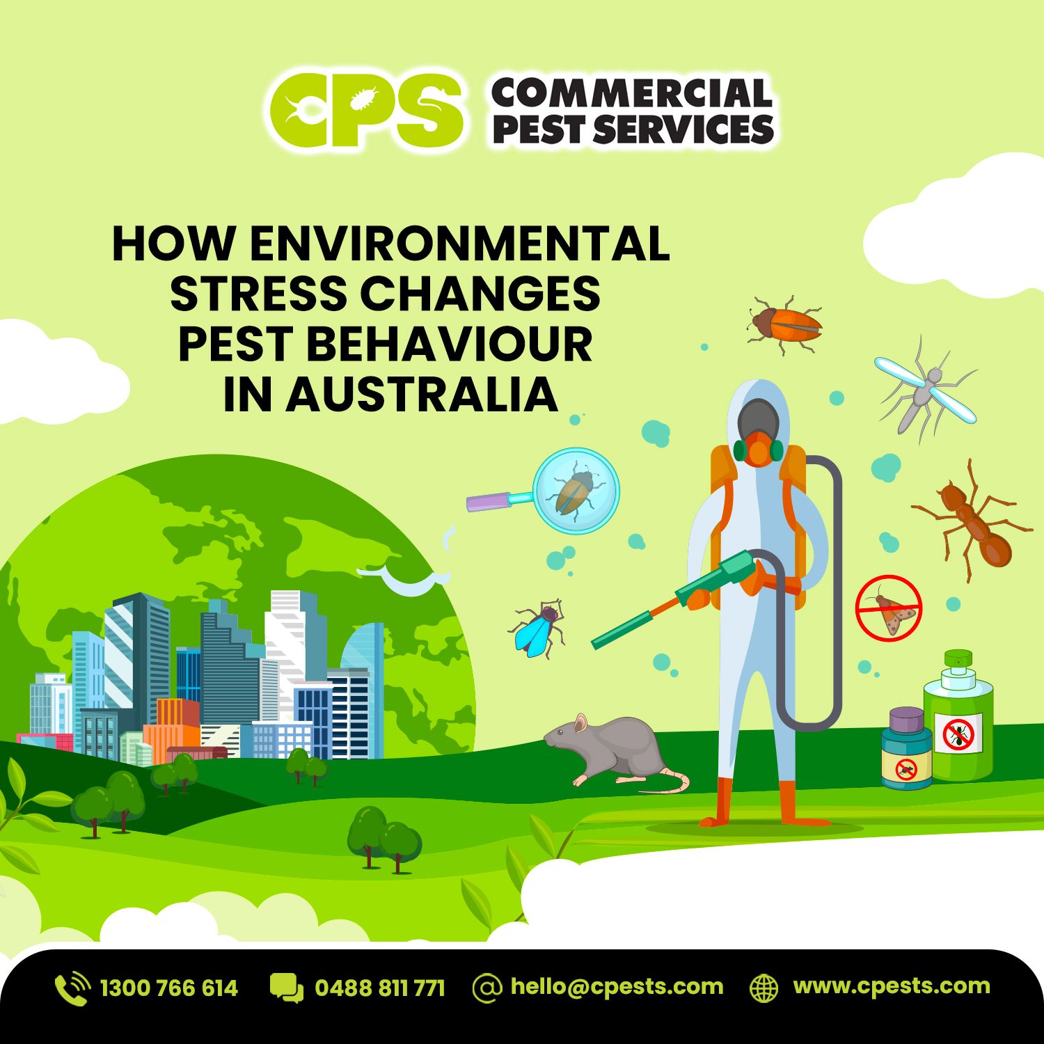 How Environmental Stress Changes Pest Behaviors in Australia