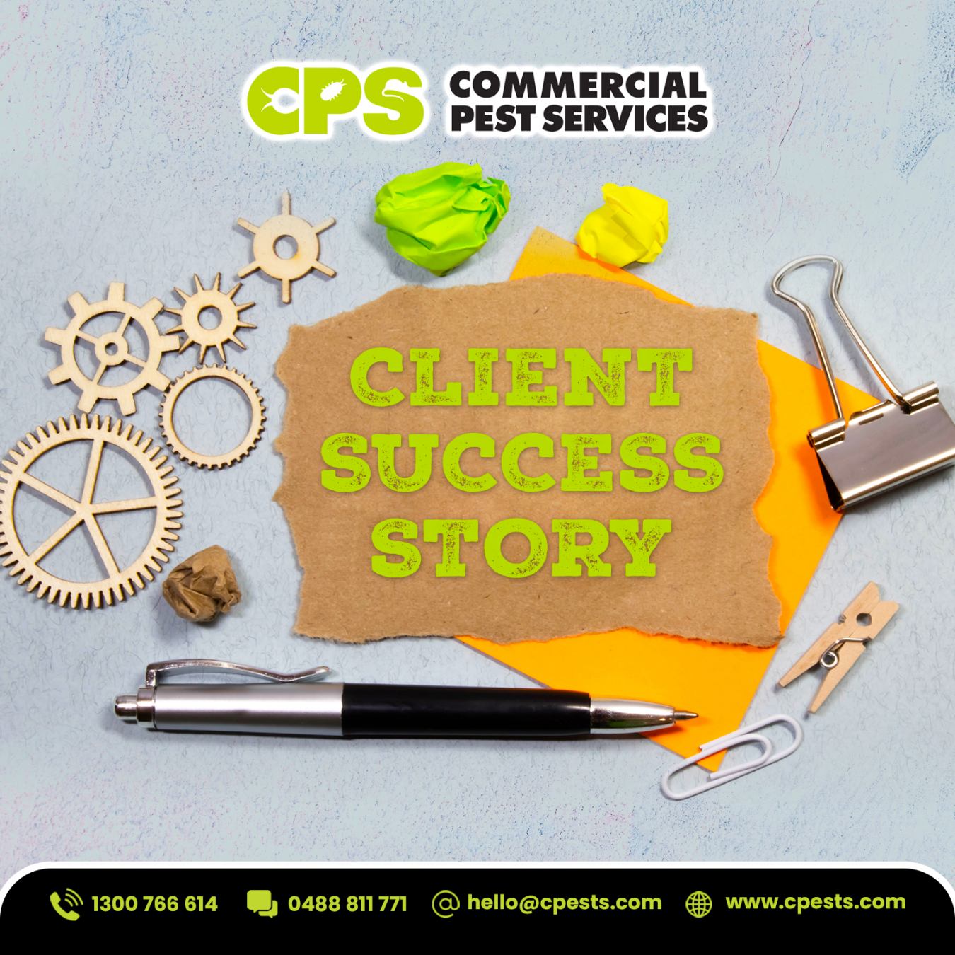 Client Success Stories for Pest Control Methods| CPS AU