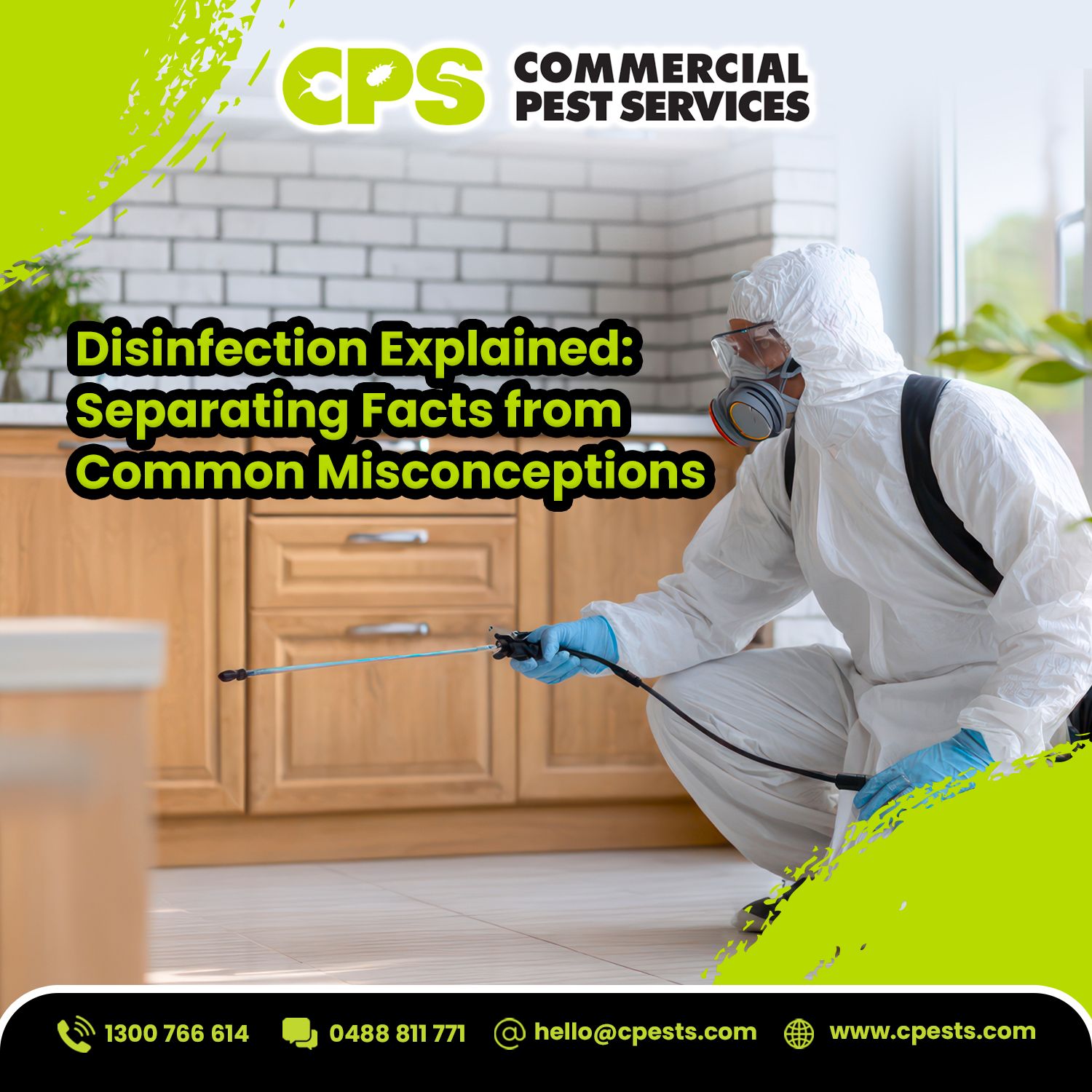 Misconceptions about Disinfection 