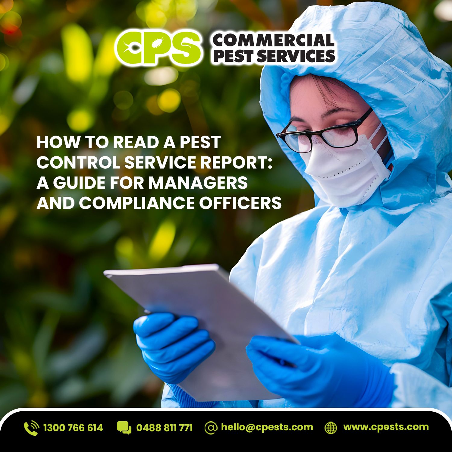 How to Read a Pest Control Service Report