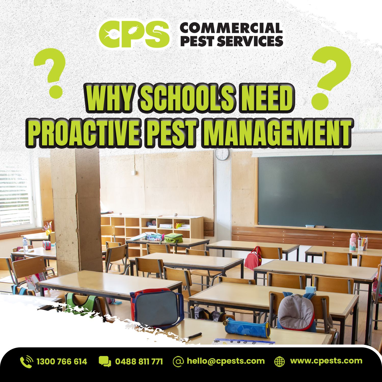 Why Schools Need Proactive Pest Management 