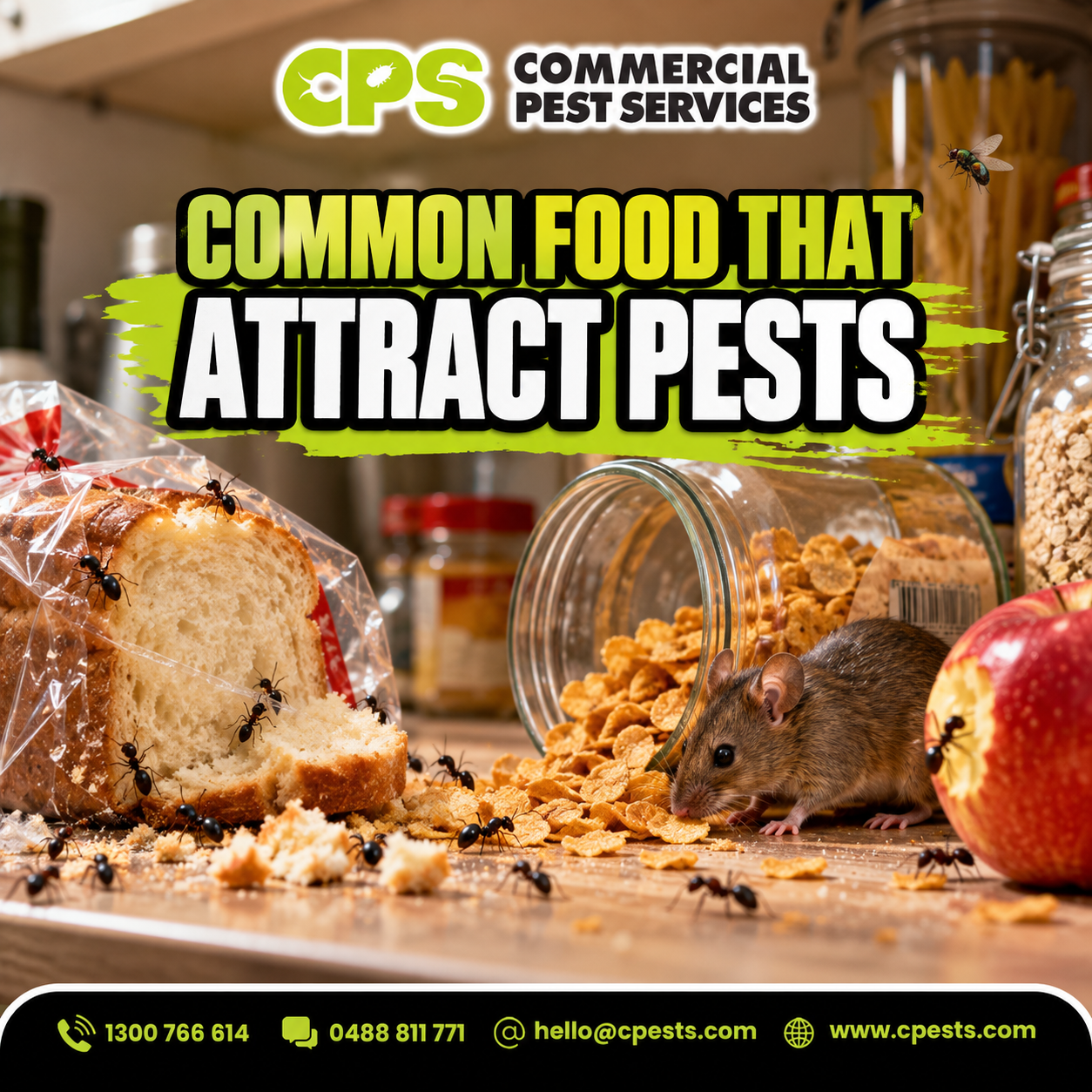 Common Foods That Attract Pests 