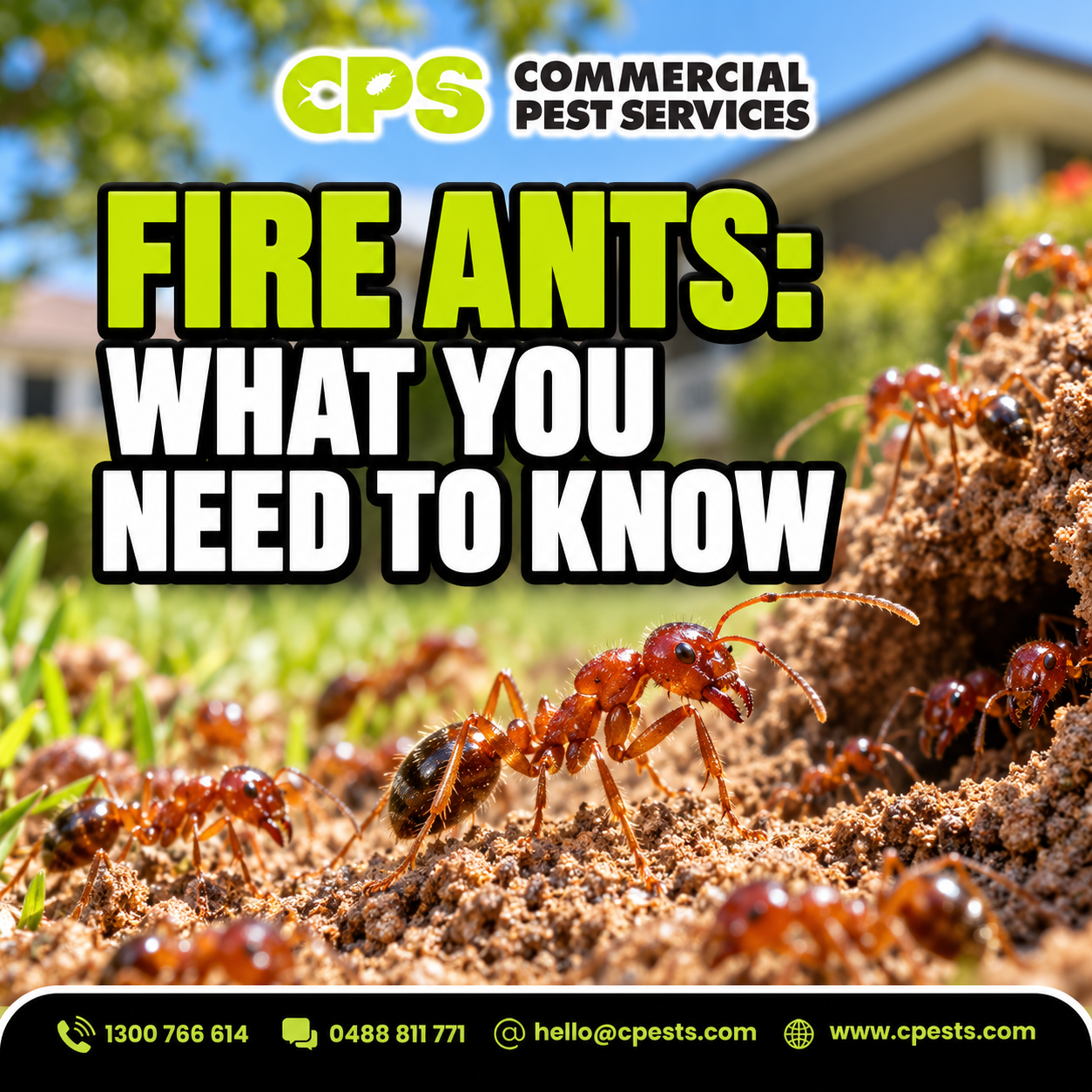 Fire Ants: What You Need to Know 
