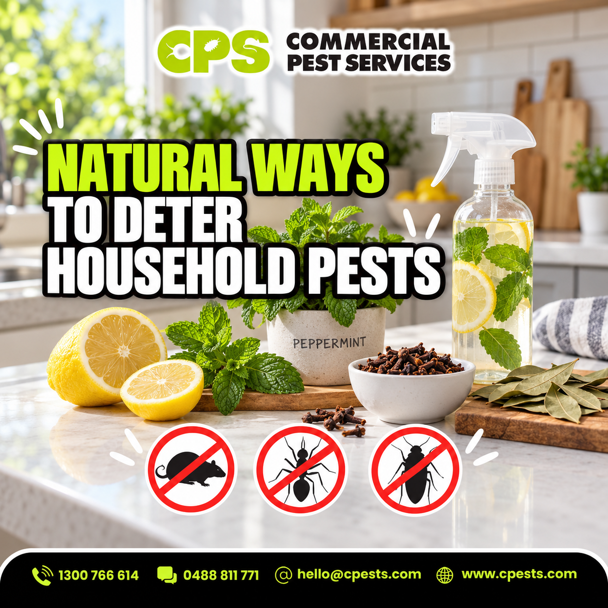 Natural Ways to Prevent Household Pests Before They Become a Problem 