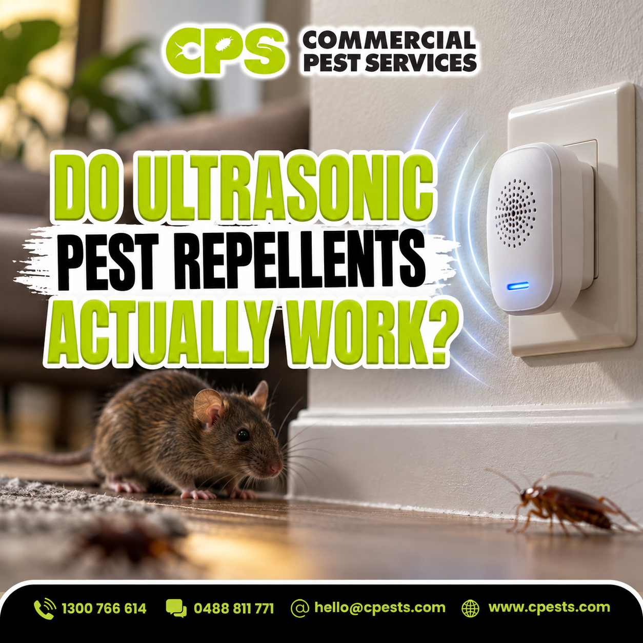 Do Ultrasonic Pest Repellers Actually Work? 