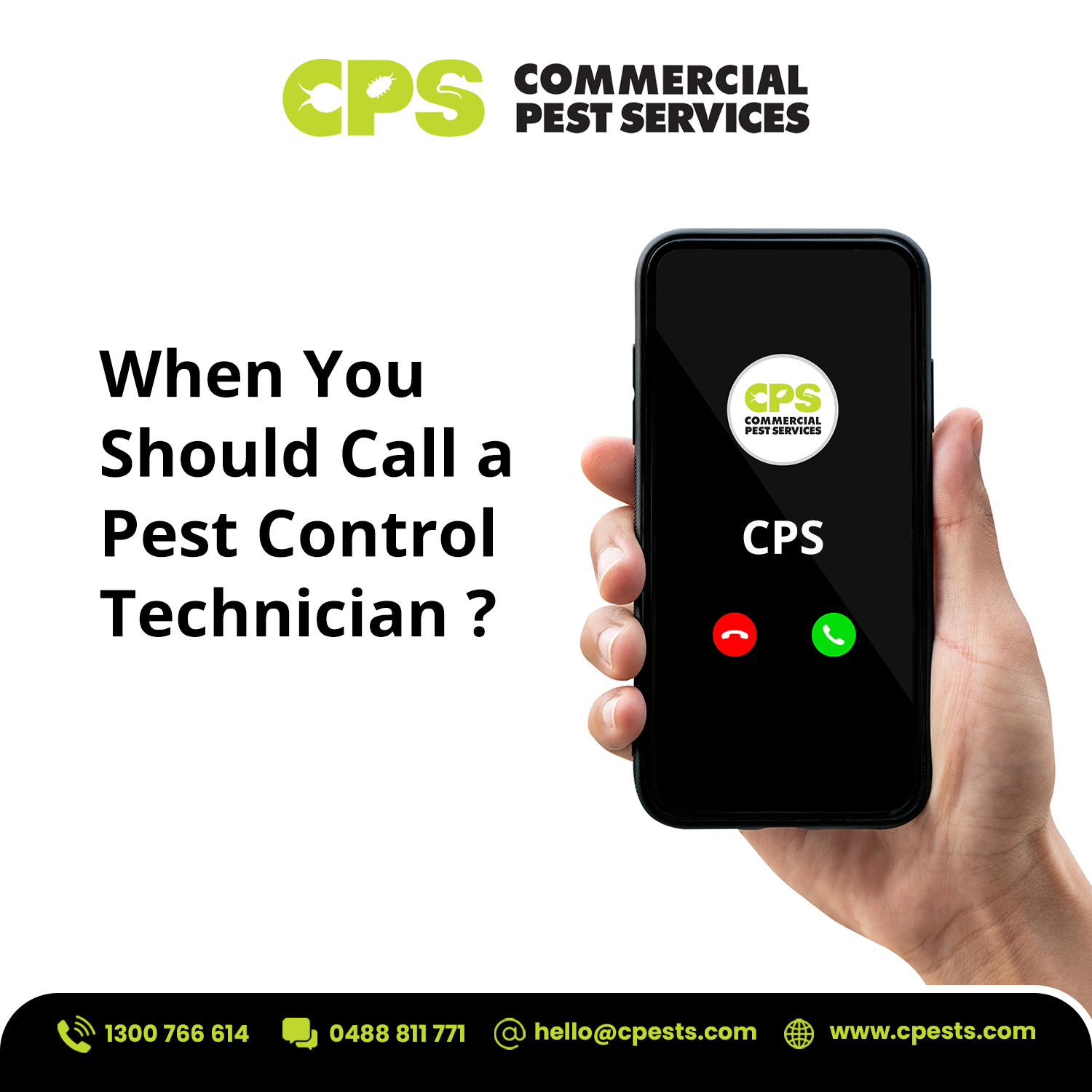 When Should You Call a Professional Pest Control Technician? 