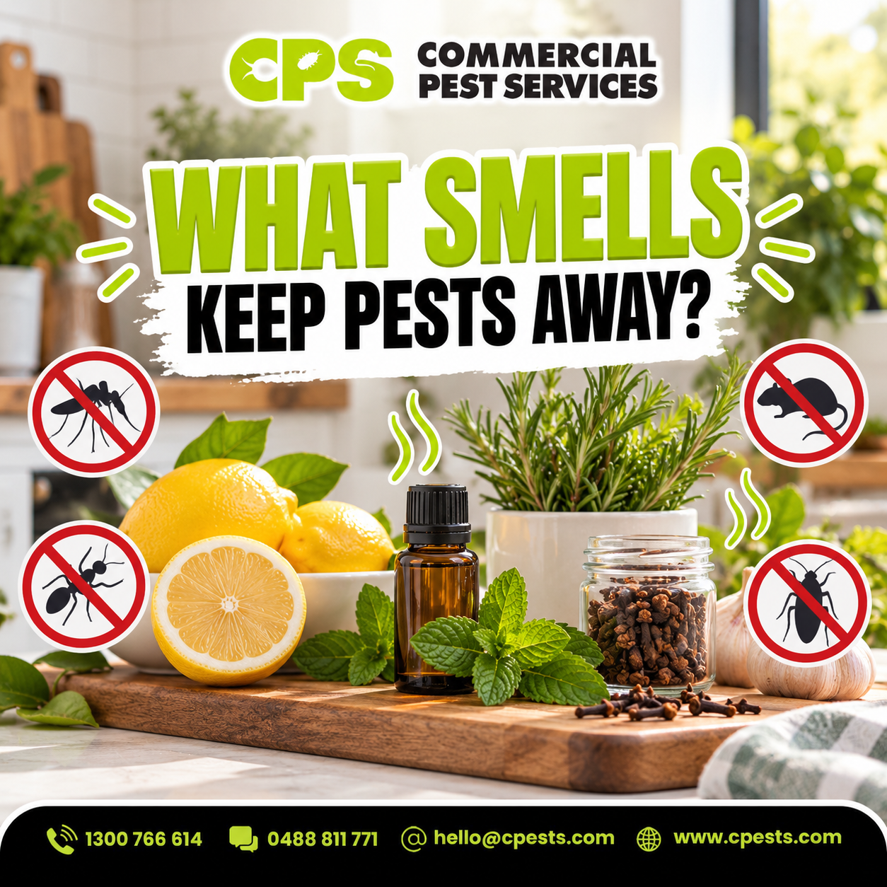 What Smells Keep Pests Away?