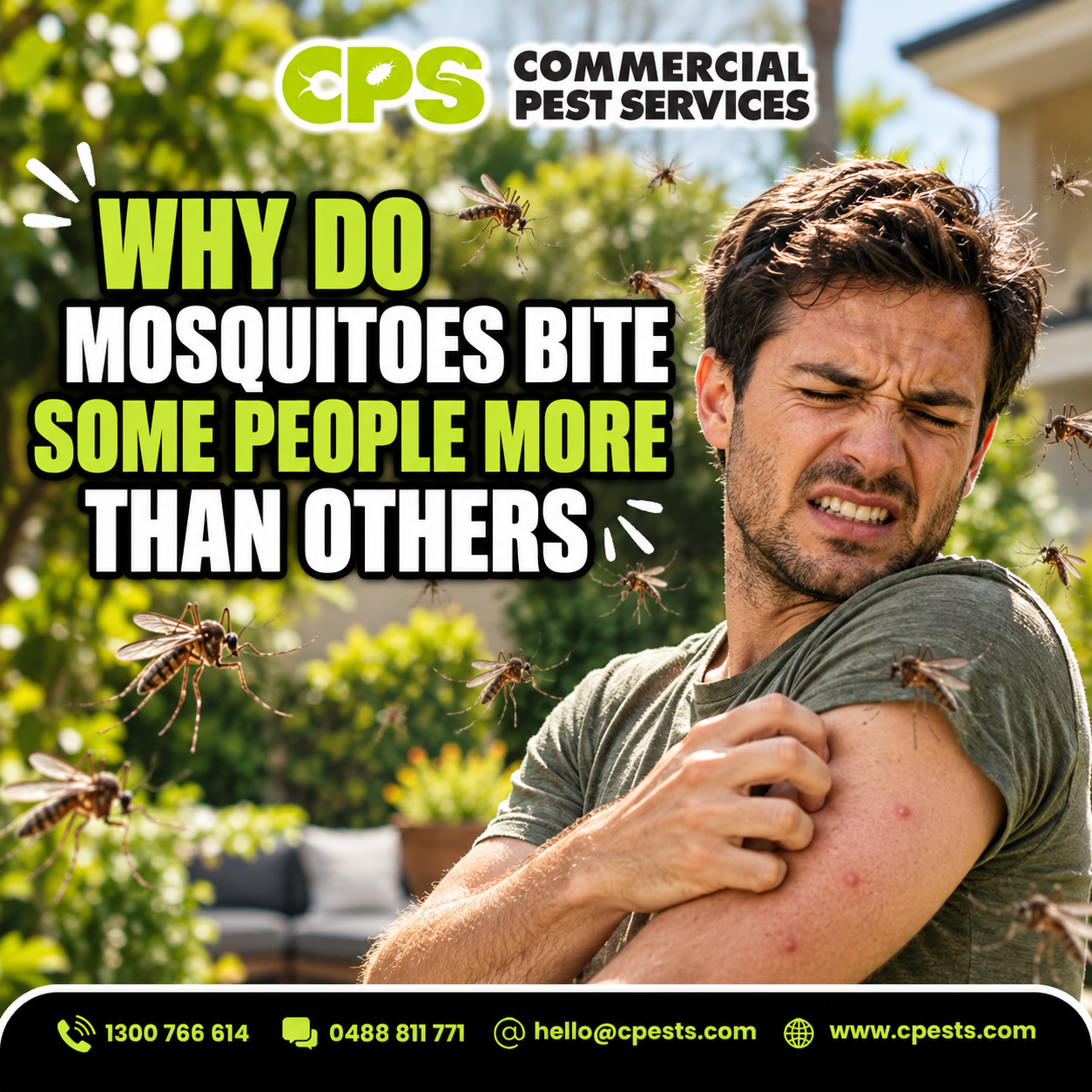 Why Do Mosquitoes Bite Some People More Than Others? 