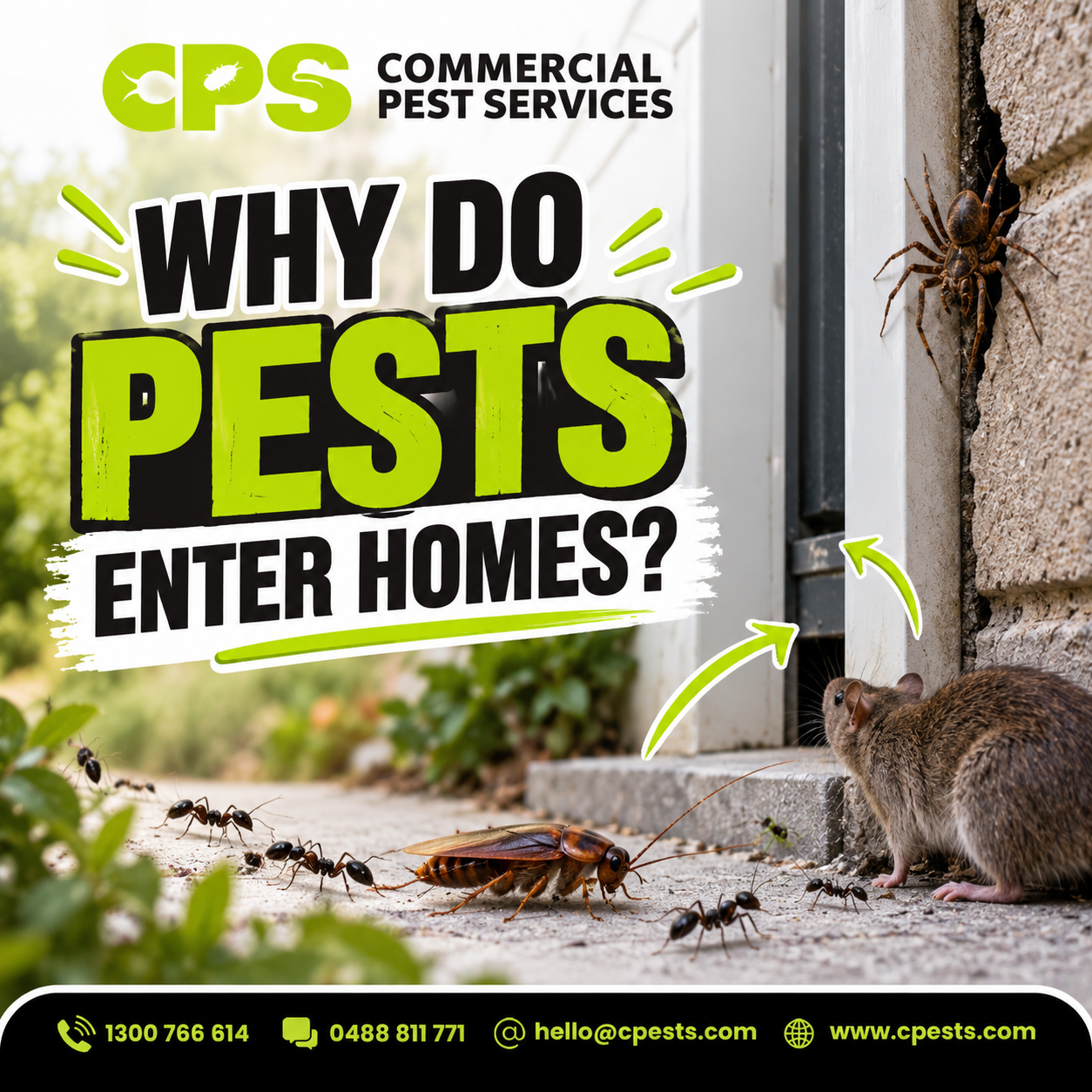 Why Do Pests Enter Homes? Understanding What Attracts Them 
